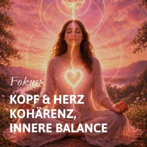 Energetische Distanz-Behandlung - Kopf & Herz Kohärenz, innere Balance